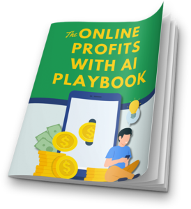 Online Profits with AI Guidebook cover